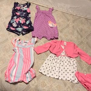 Baby girl Summer lot size 12 months- 18months.